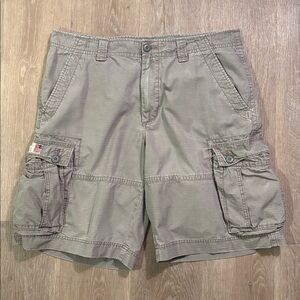 Ralph Lauren Polo Jeans Co. Tan Cargo Shorts Size 36